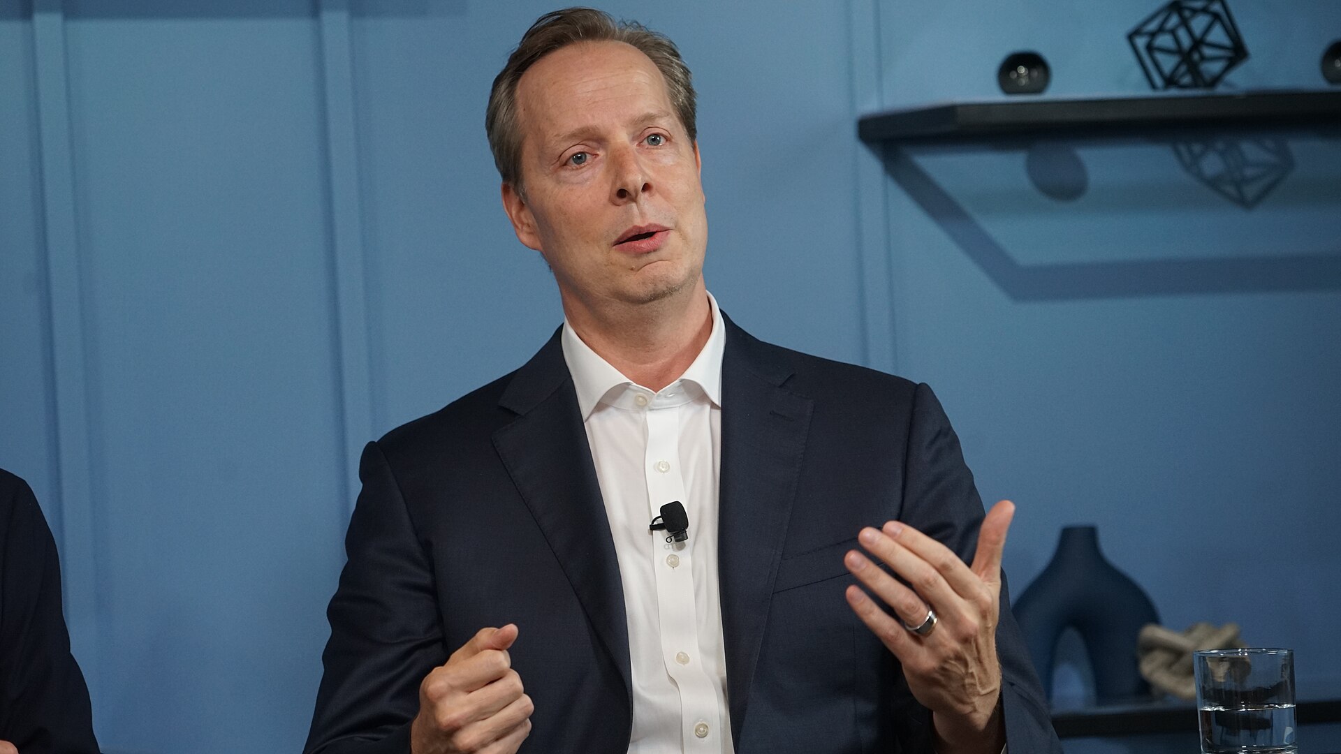 Almar Latour at Wall Street Journal House event at New York Climate Week 2025