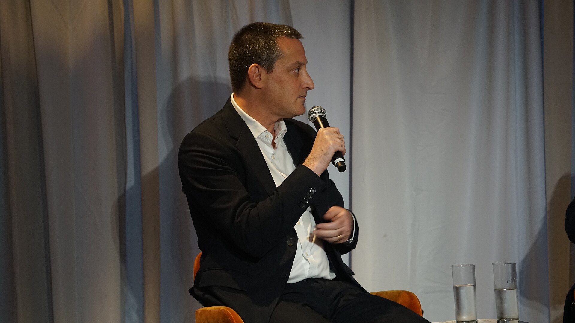 Barak Ravid at Axios event for New York Climate Week 2025