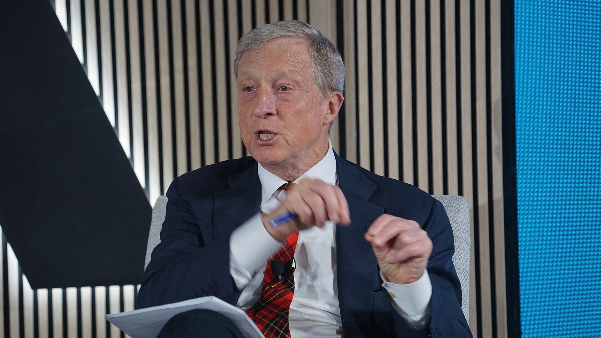 Tom Steyer at Axios House during New York Climate Week