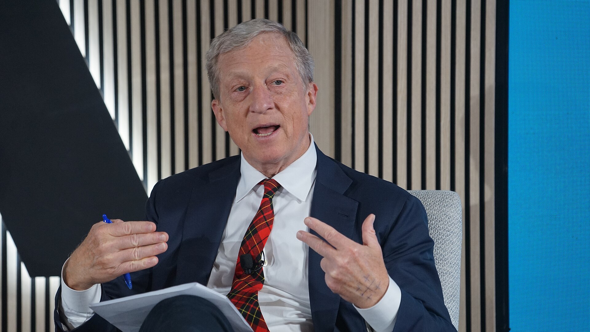 Tom Steyer at Axios House during New York Climate Week