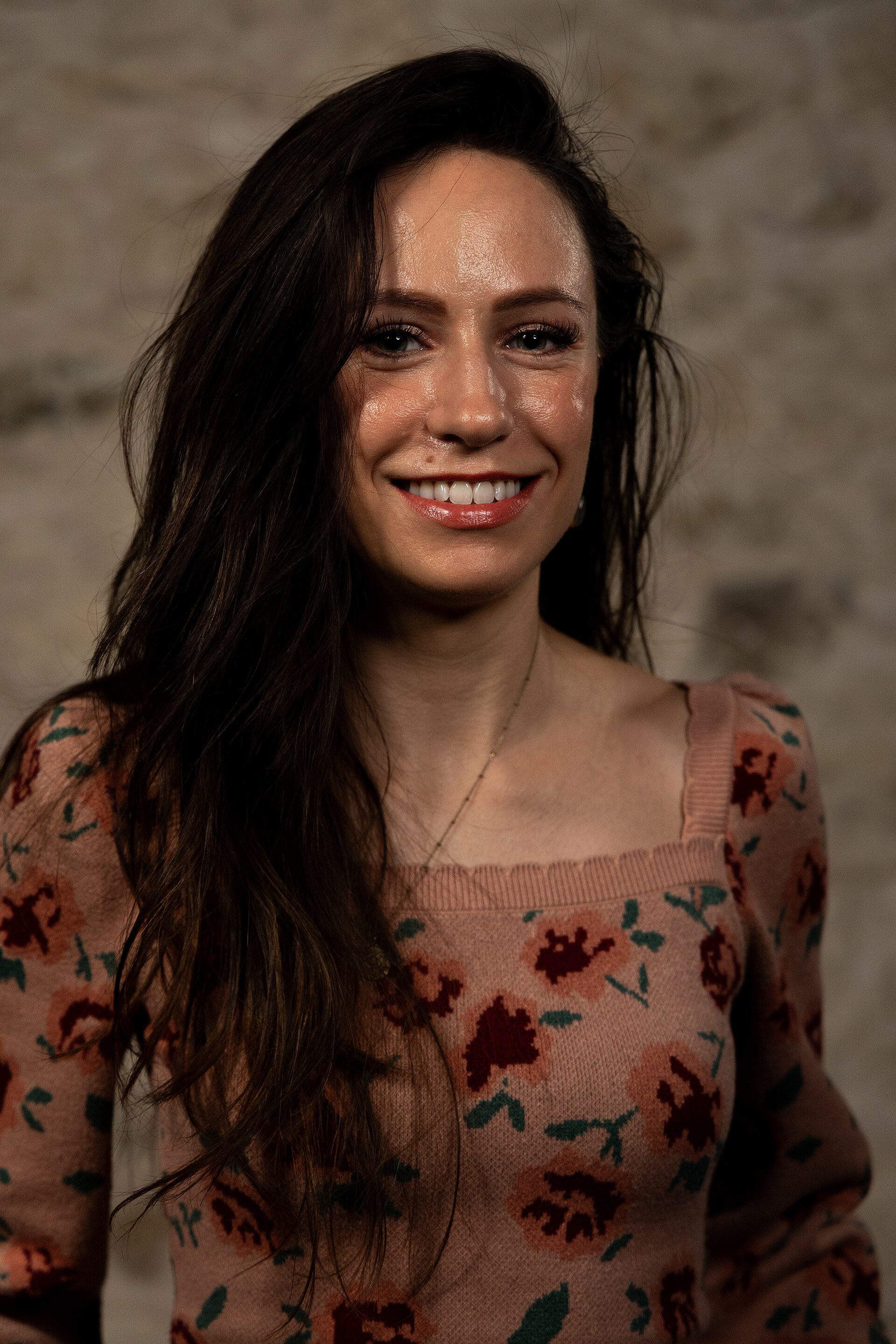 Nadejda Aseeva, Creator, at the WikiPortraits studio at the 2025 SXSW Festival.