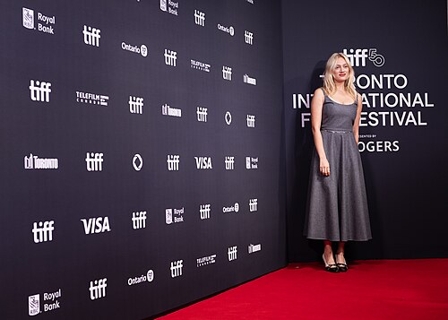 Nadia Tereszkiewicz attends a screenign of the film "Two Pianos" at the 2025 Toronto International Film Festival