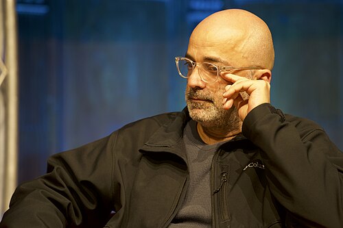 Nadim Nashif, the founder and General director of 7amleh,  speaking at the International Journalism Festival 2024 in Perugia, Italy a part of a panel called “Covering Gaza, against all the odds”