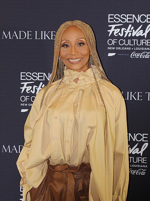 Nadine Sutherland at the Essence Festival of Culture 2025 in New Orleans, Louisiana in July 2025.