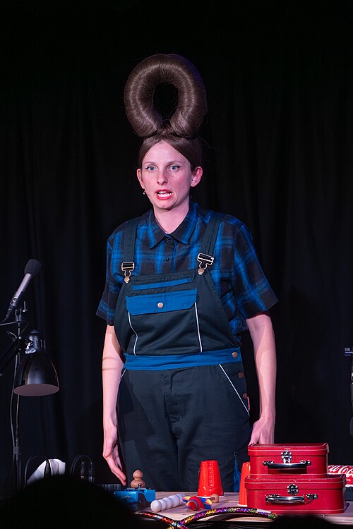 Nadja Milena with Hole! at the 2025 Edinburgh Festival Fringe