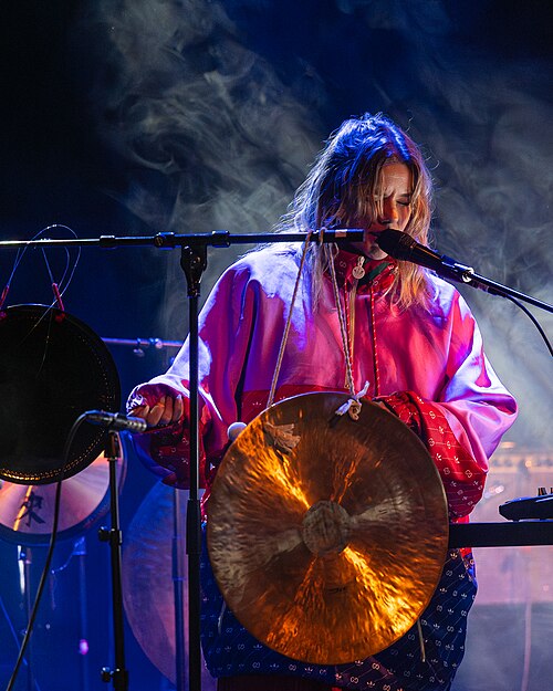 Natalie Sandtorv with AiR Ole Mofjell at the inaugural Kristiansand Jazzfestival, 2025