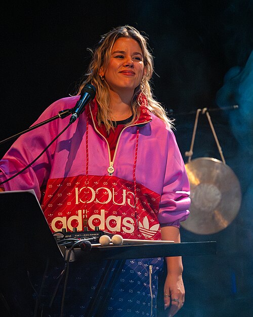 Natalie Sandtorv with AiR Ole Mofjell at the inaugural Kristiansand Jazzfestival, 2025