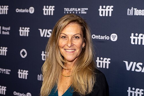 Nathalie Bissonette, producer, at the 2025 Toronto International Film Festival (TIFF) for the movie Space Cadet.