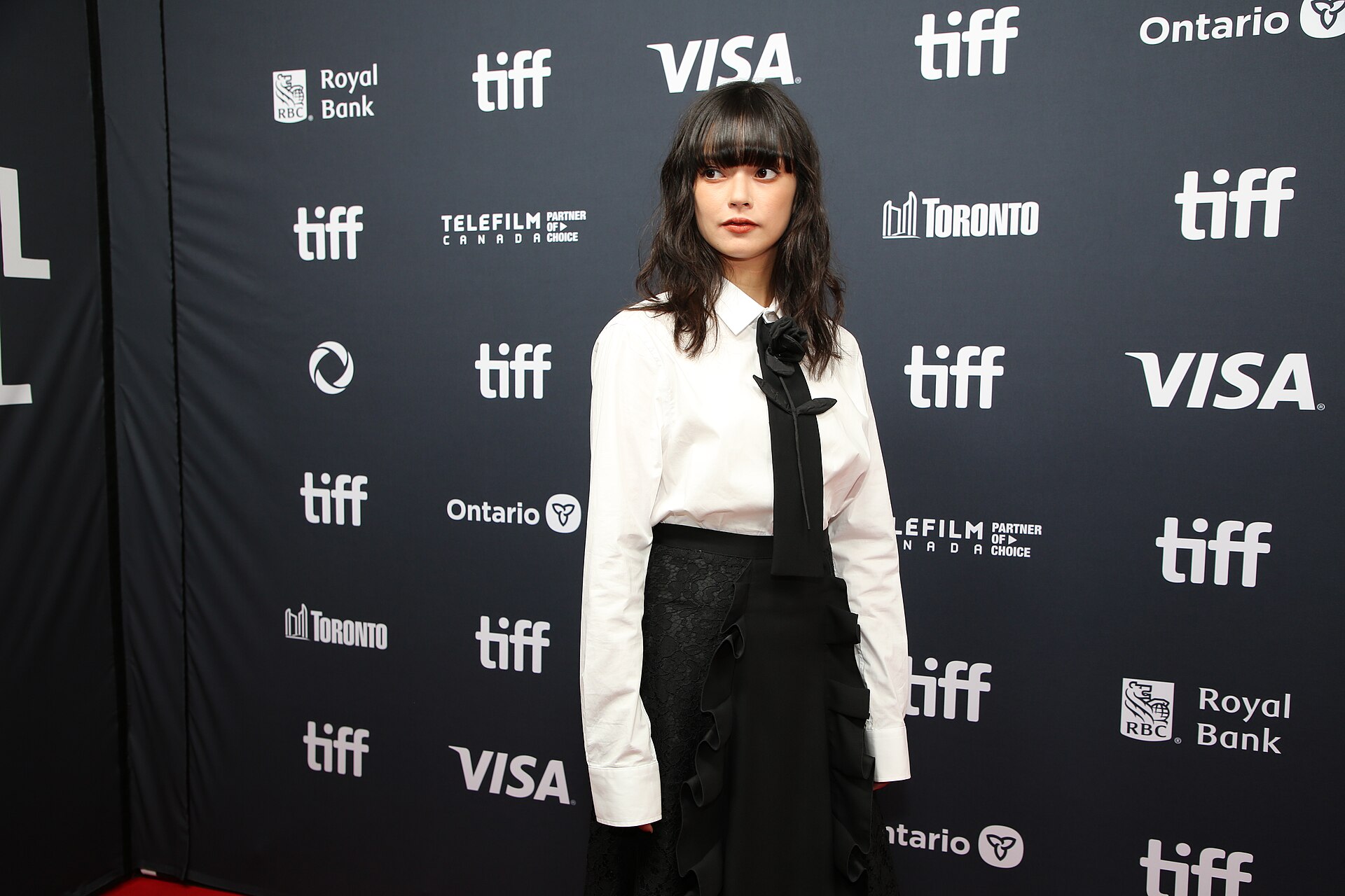 Natsuko, actor, at the 2024 Toronto International Film Festival (TIFF) for the movie The Gesuidouz.