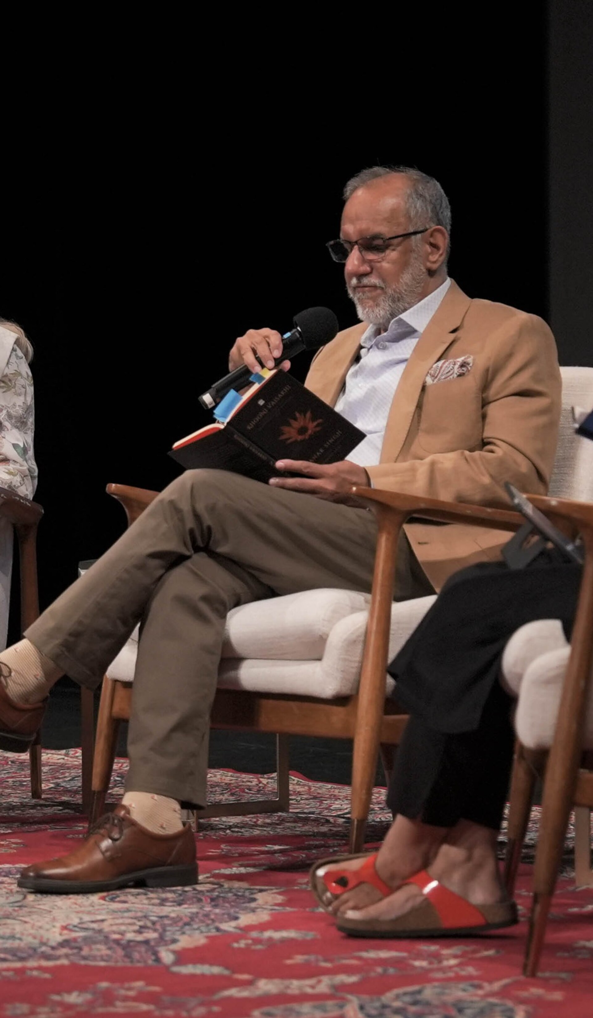 Navdeep Suri, writer, at the 2024 Jaipur Literary Festival USA, New York in New York City
