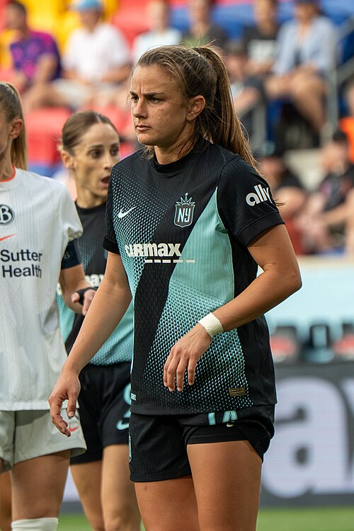 Nealy Martin during Gotham FC vs Bay FC on 6.21.25