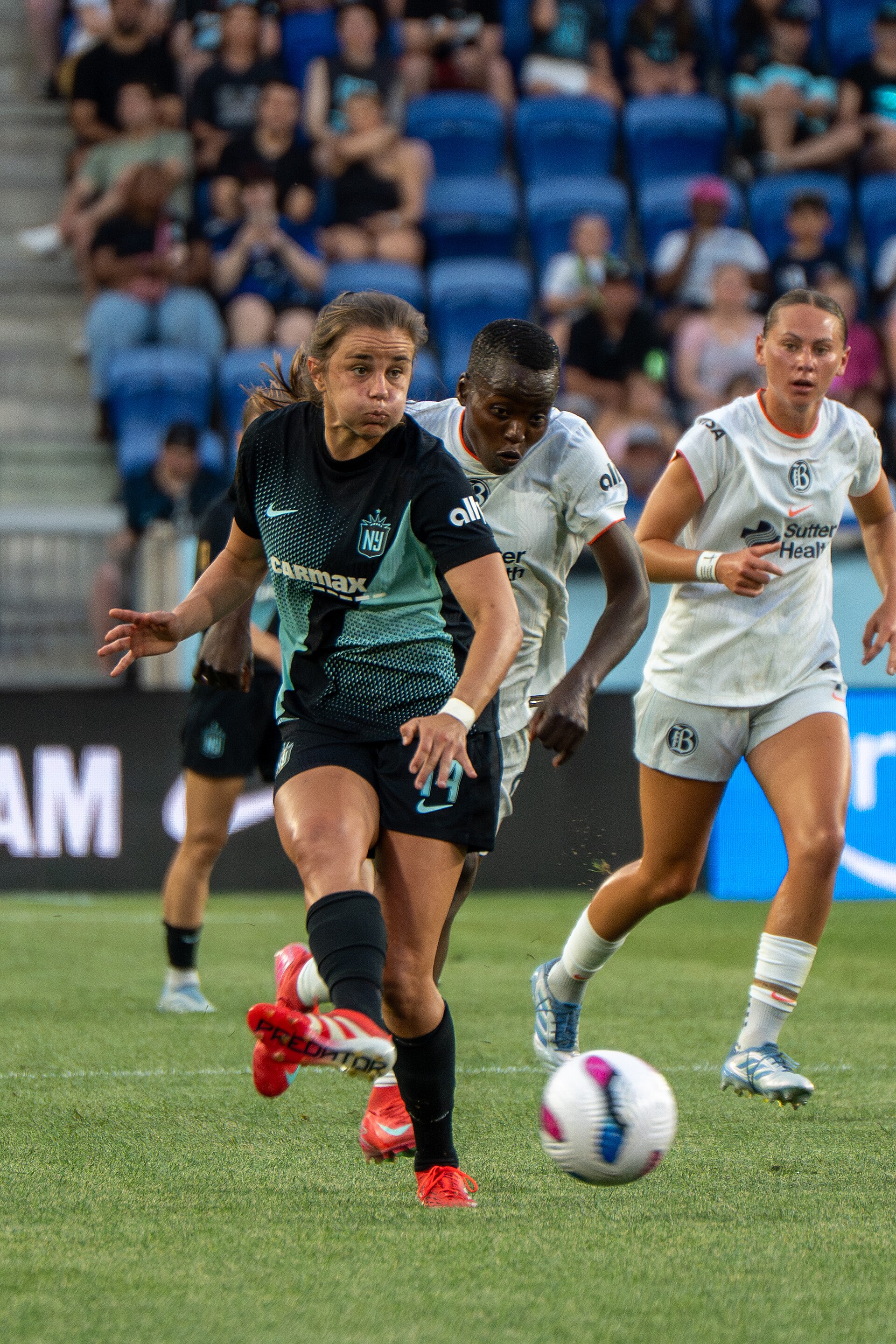 Nealy Martin during Gotham FC vs Bay FC on 6.21.25
