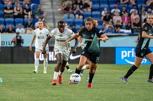 Nealy Martin during Gotham FC vs Bay FC on 6.21.25