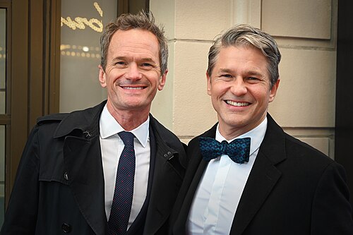 Neil Patrick Harris & David Burtka at the Opening Night of "Old Friends" on Broadway, 2025