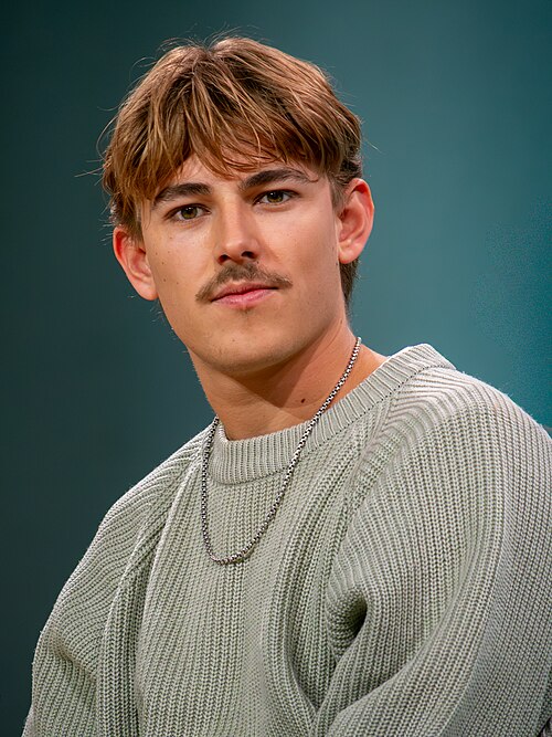 Nelio Biedermann, Swiss writer at the Frankfurt Book Fair 2025