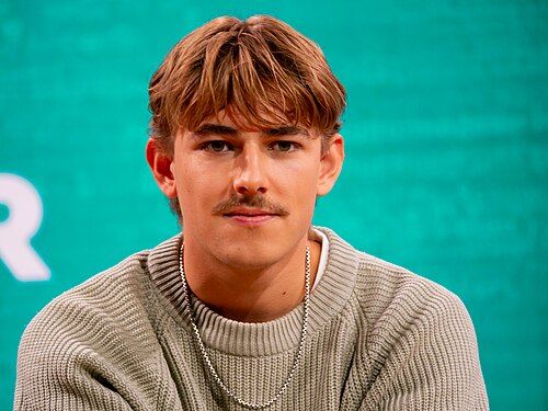 Nelio Biedermann, Swiss writer at the Frankfurt Book Fair 2025