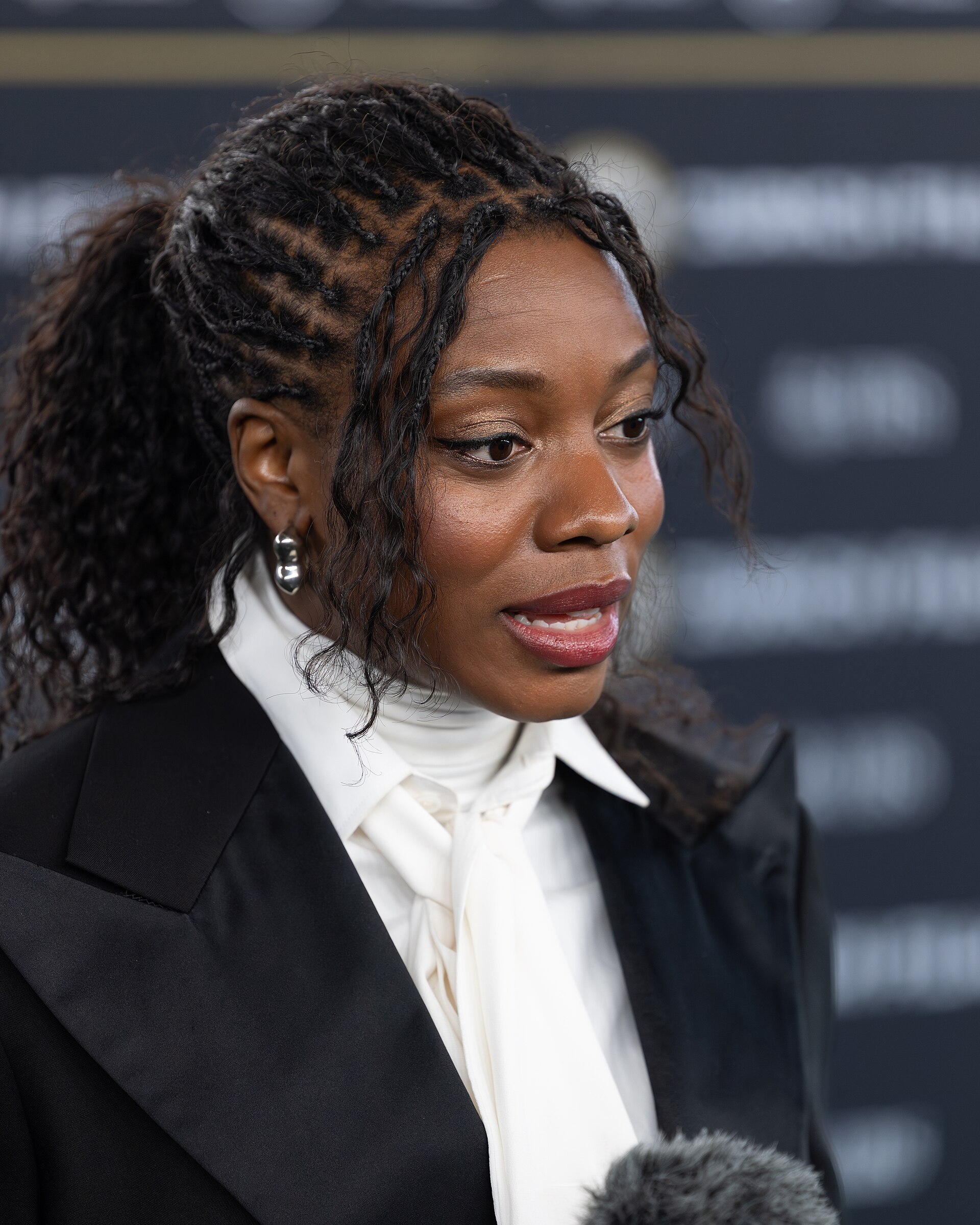 Nia DaCosta on the Green Carpet at the 2025 Zurich Film Festival.