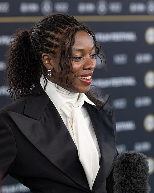Nia DaCosta on the Green Carpet at the 2025 Zurich Film Festival.