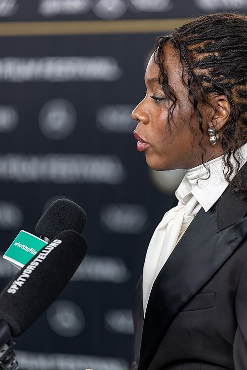 Nia DaCosta on the Green Carpet at the 2025 Zurich Film Festival.