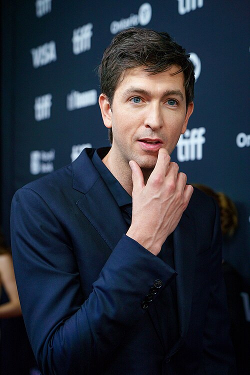 Nicholas Braun, actor, at the 2024 Toronto International Film Festival (TIFF) for the movie SATURDAY NIGHT.