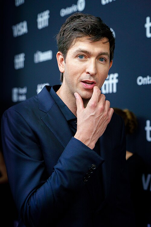 Nicholas Braun, actor, at the 2024 Toronto International Film Festival (TIFF) for the movie SATURDAY NIGHT.