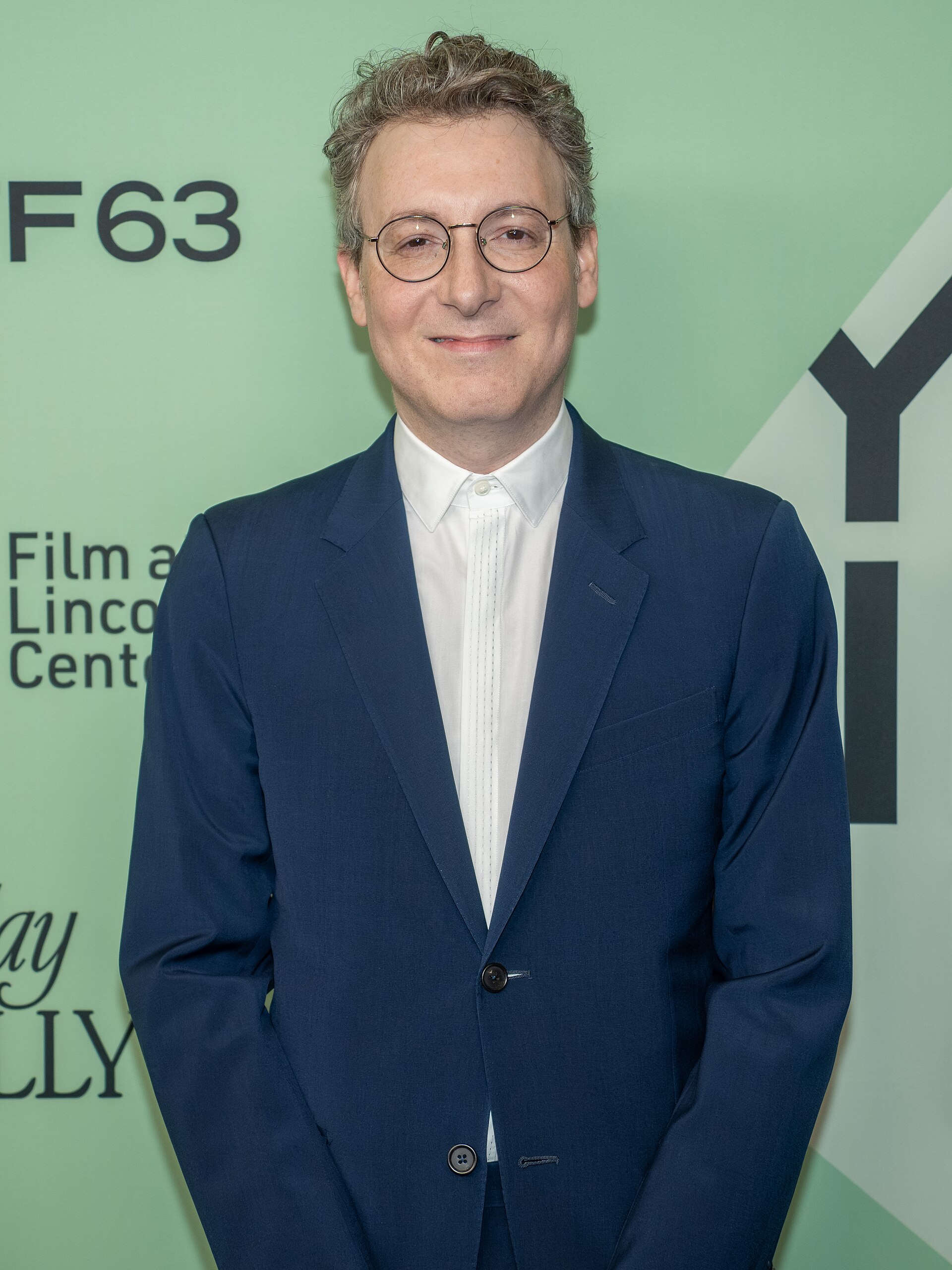 Nicholas Britell, composer, at the 63rd annual New York Film Festival at Lincoln Center in 2025 for the film Jay Kelly