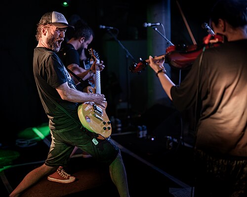 The Dreadnoughts' Nick Smyth at the Underworld Camden, in London (UK), 19 June 2025