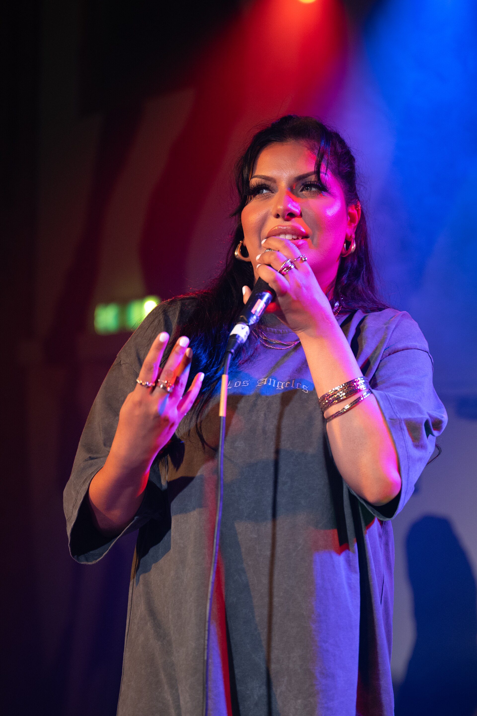 Nikitar, singer songwriter, at the 2025 SXSW London festival in London, England.