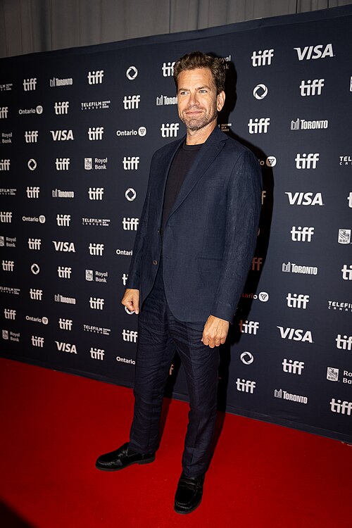 Nikolaj Lie Kaas, actor, at the 2025 Toronto International Film Festival (TIFF) for the movie The Last Viking.