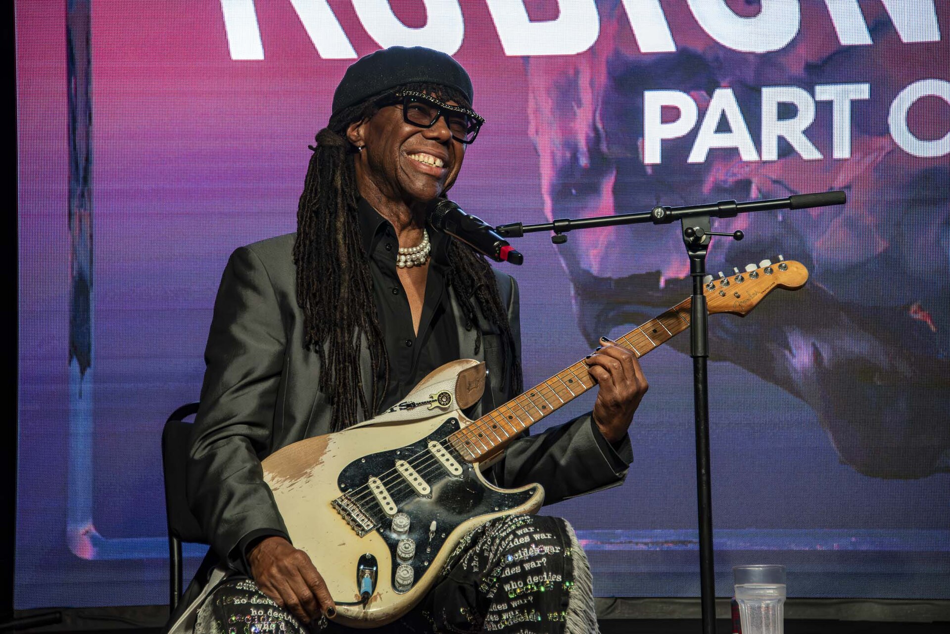 Nile Rodgers, US musician, composer, producer, legend, at the SXSW London festival hosted in London, England during June 2025.