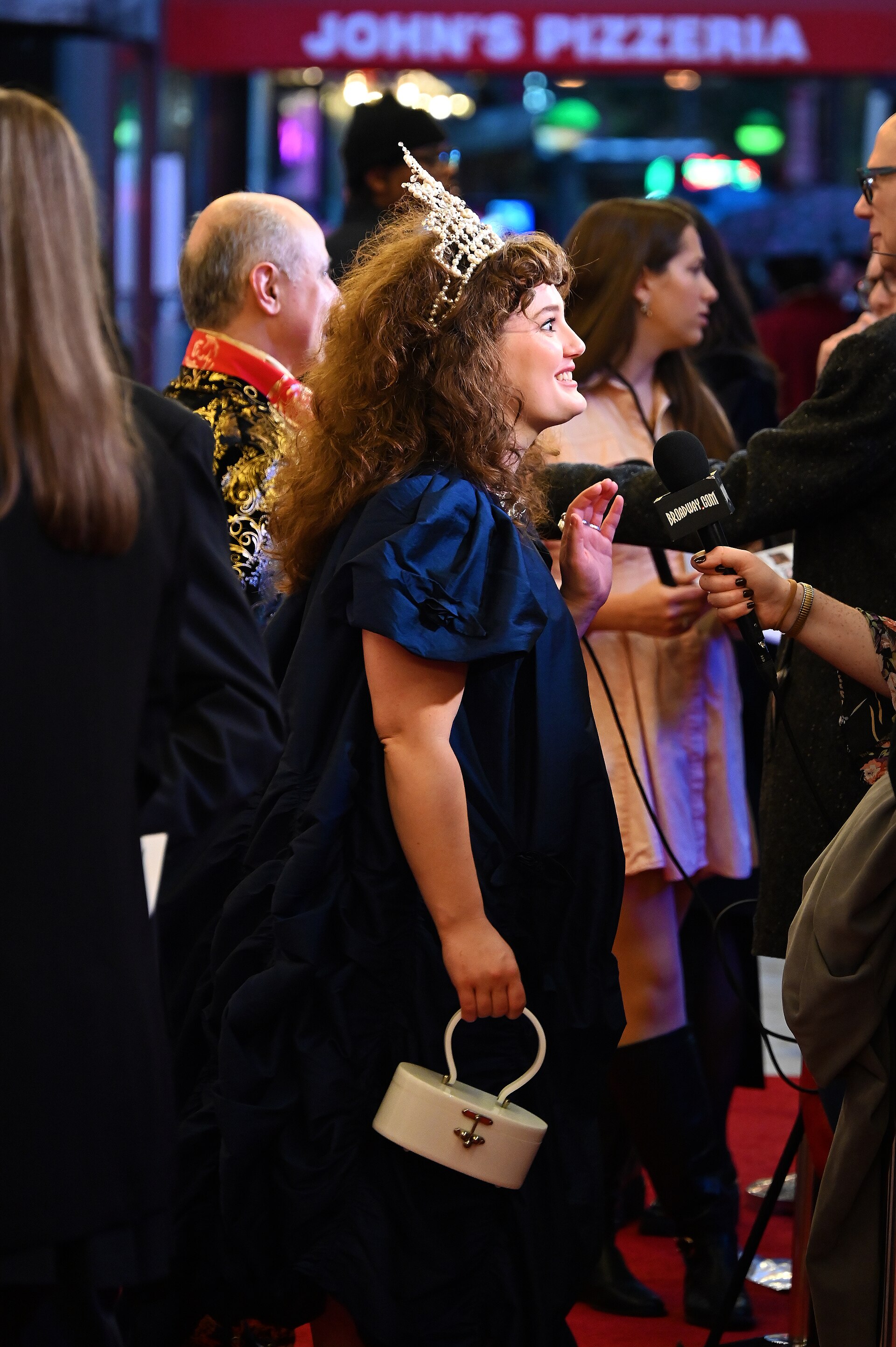 Nina White at the Opening Night of "Queen of Versailles" on Broadway, 2025