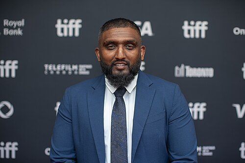 Nirojan Nallathamby, actor in 'Little Jaffna', at the 2024 Toronto International FIlm Festival