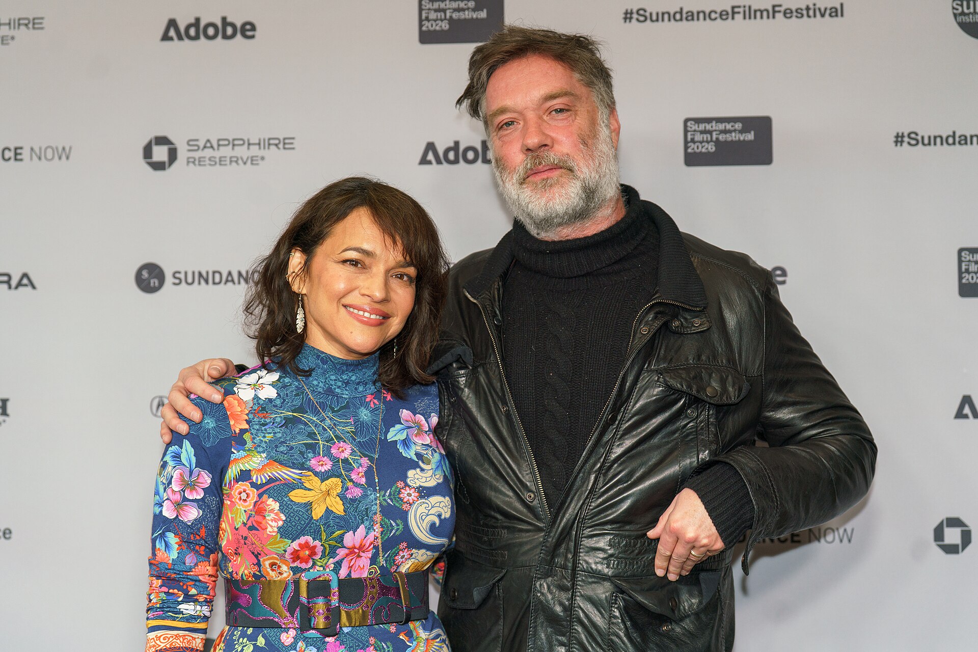 Norah Jones and Rufus Wainwright at the Sundance Film Festival Screening of "Broken English"