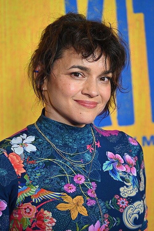Norah Jones at the first anniversary celebration for "Hell's Kitchen" on Broadway, April 2025