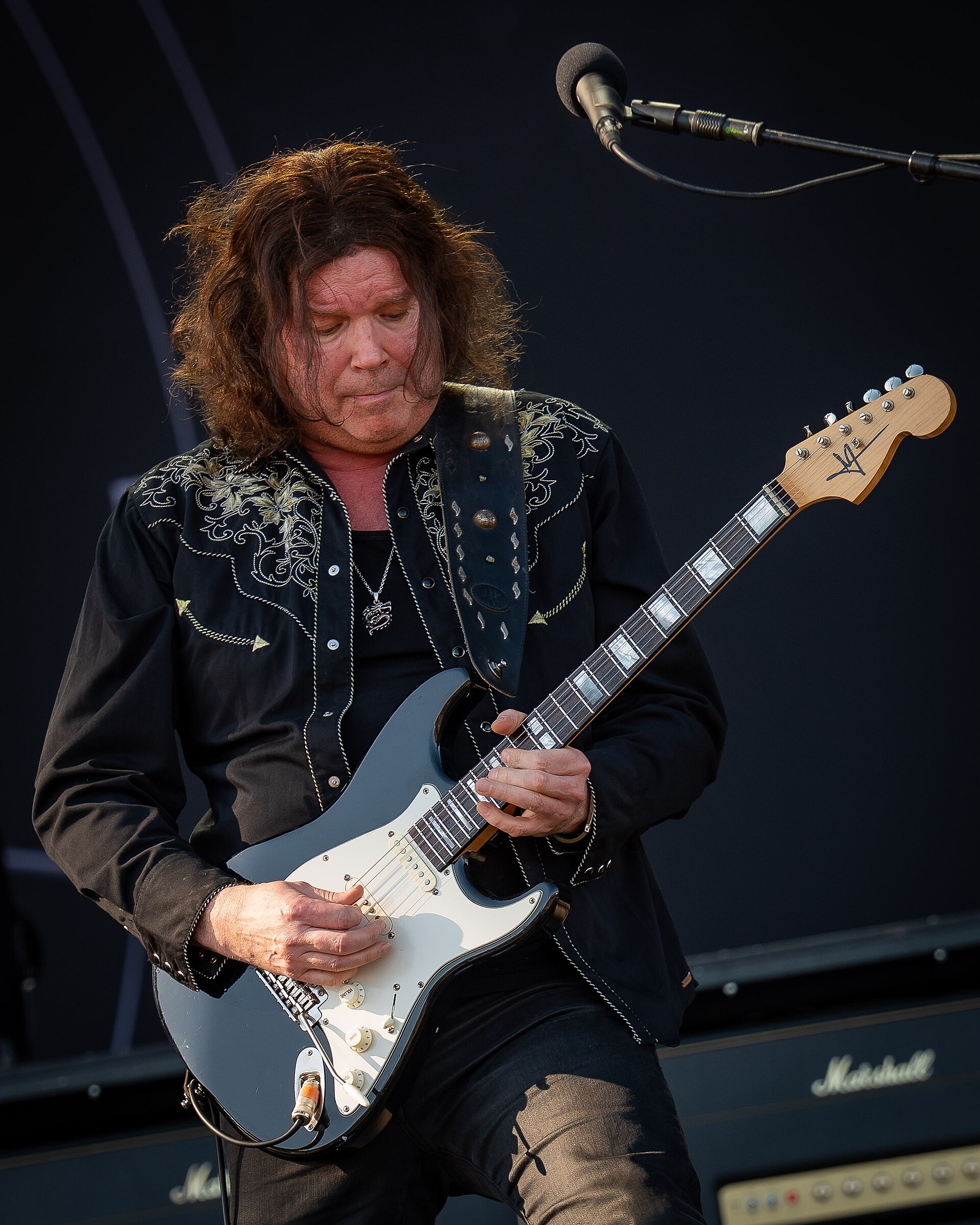 John Norum with Europe at the Tons of Rock festival in Oslo, Norway, 2024
