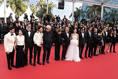 Cast and Crew Nouvelle Vague at the 2025 Cannes Film Festival