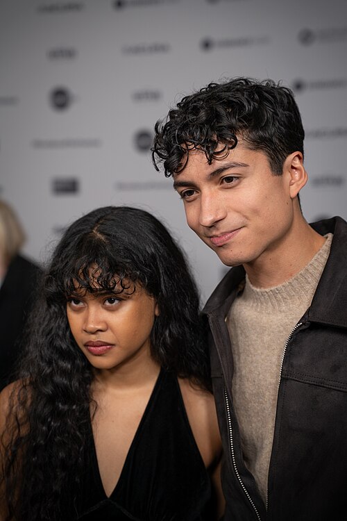 Nuha Jes Izman and Allan Lopez at the premiere for Run Amok at Sundance Film Festival 2026.