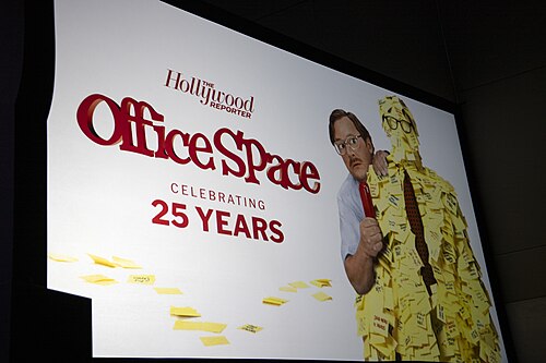 Office Space 25th Anniversary at South by Southwest 2024 featuring most actors and director