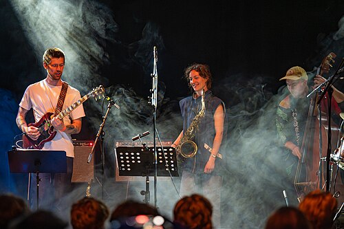 Ole Mofjell was artist-in-residence at the inaugural Kristiansand Jazzfestival, 2025