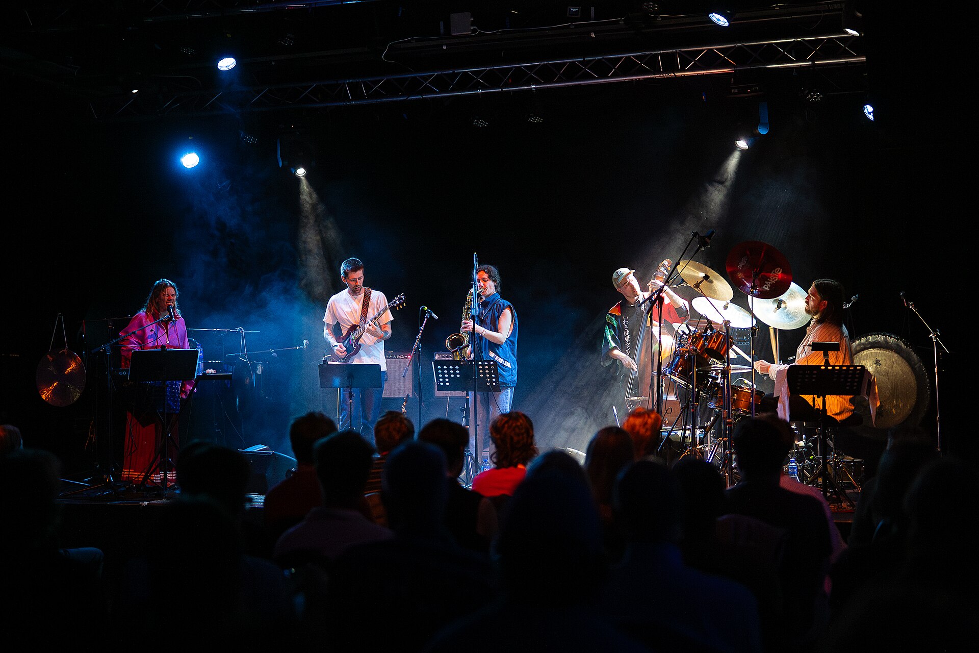 Ole Mofjell was artist-in-residence at the inaugural Kristiansand Jazzfestival, 2025