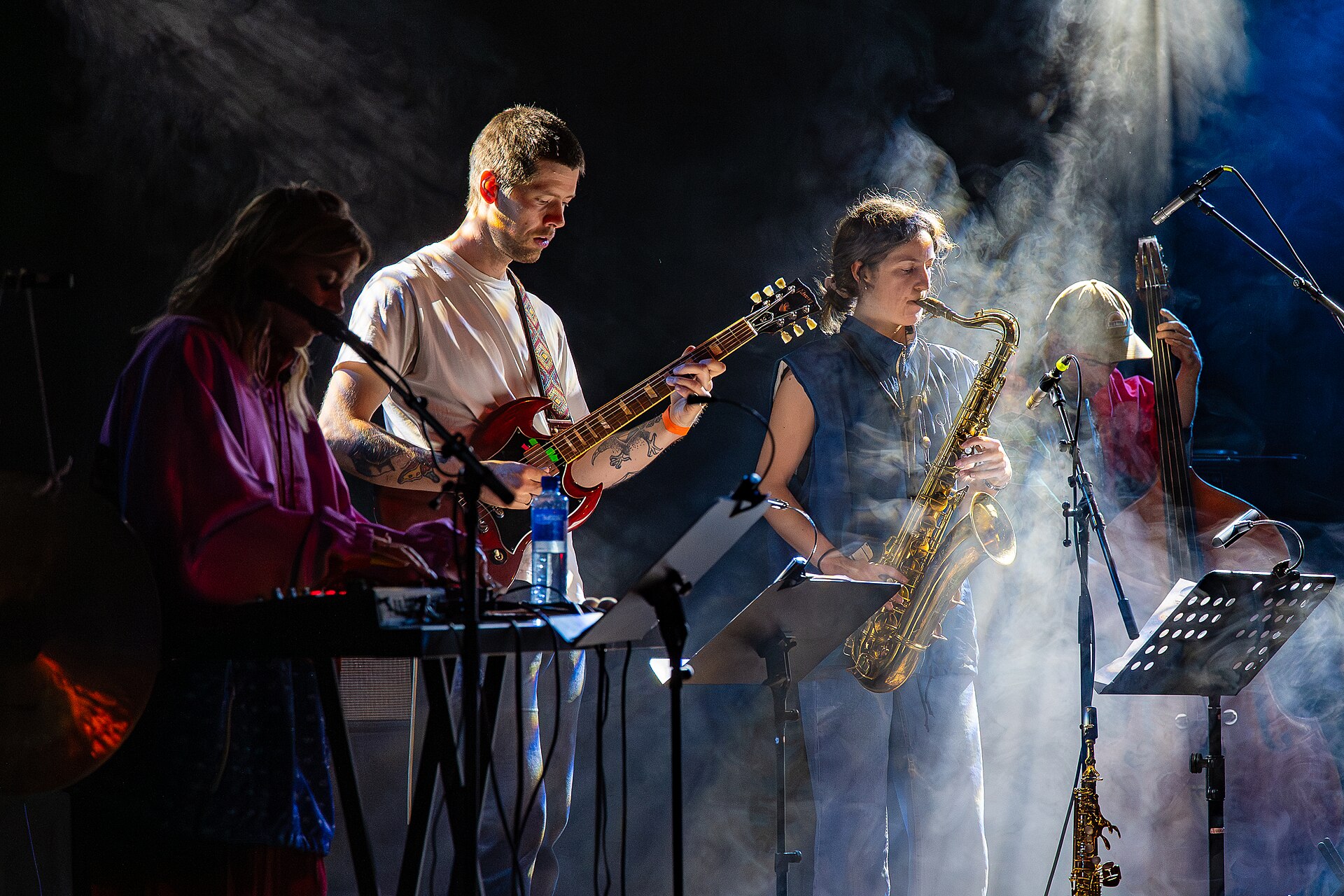 Ole Mofjell was artist-in-residence at the inaugural Kristiansand Jazzfestival, 2025