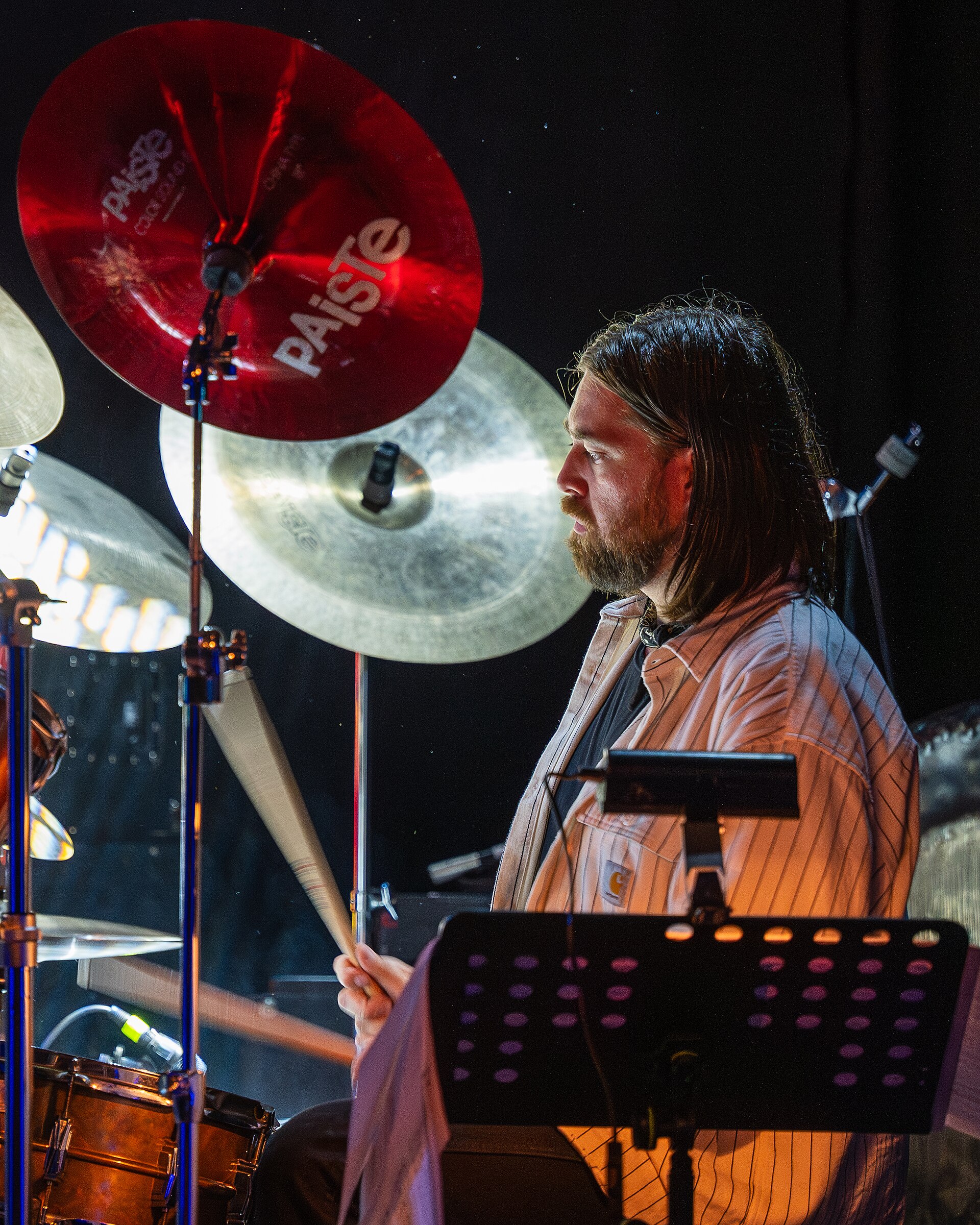 Ole Mofjell was artist-in-residence at the inaugural Kristiansand Jazzfestival, 2025