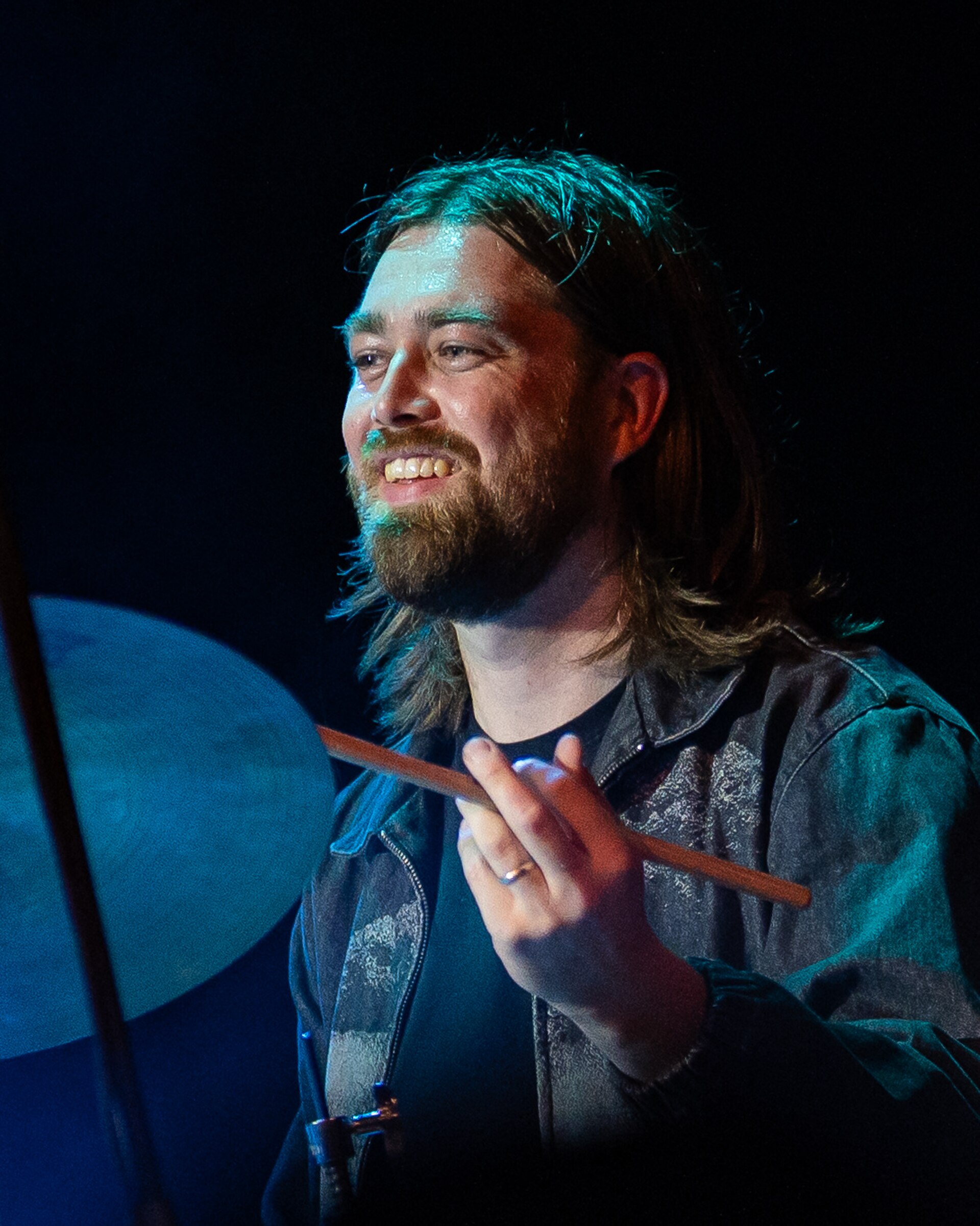 Ole Mofjell performing with Emmeluth's Amoeba during the Kristiansand Jazzfestival, Norway, 2025