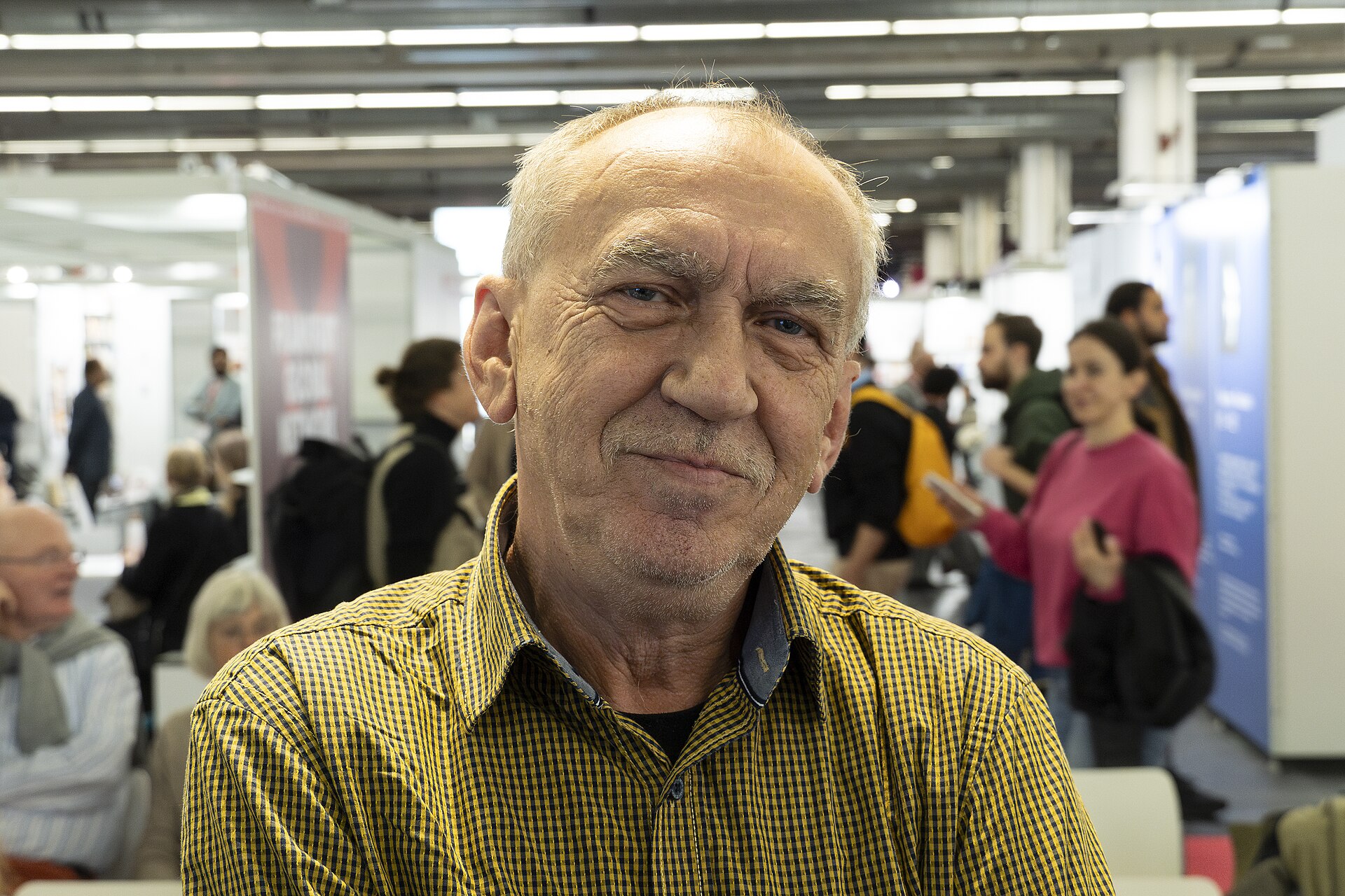 Ukrainian writer Oleksandr Irwanez (* 1961) on the Frankfurt Book Fair (Frankfurter Buchmesse), 2025