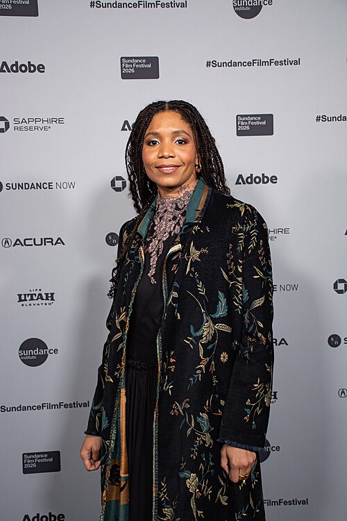 Olive Nwosu, Writer, Director, at the 2026 Sundance Film Festival for the movie LADY.