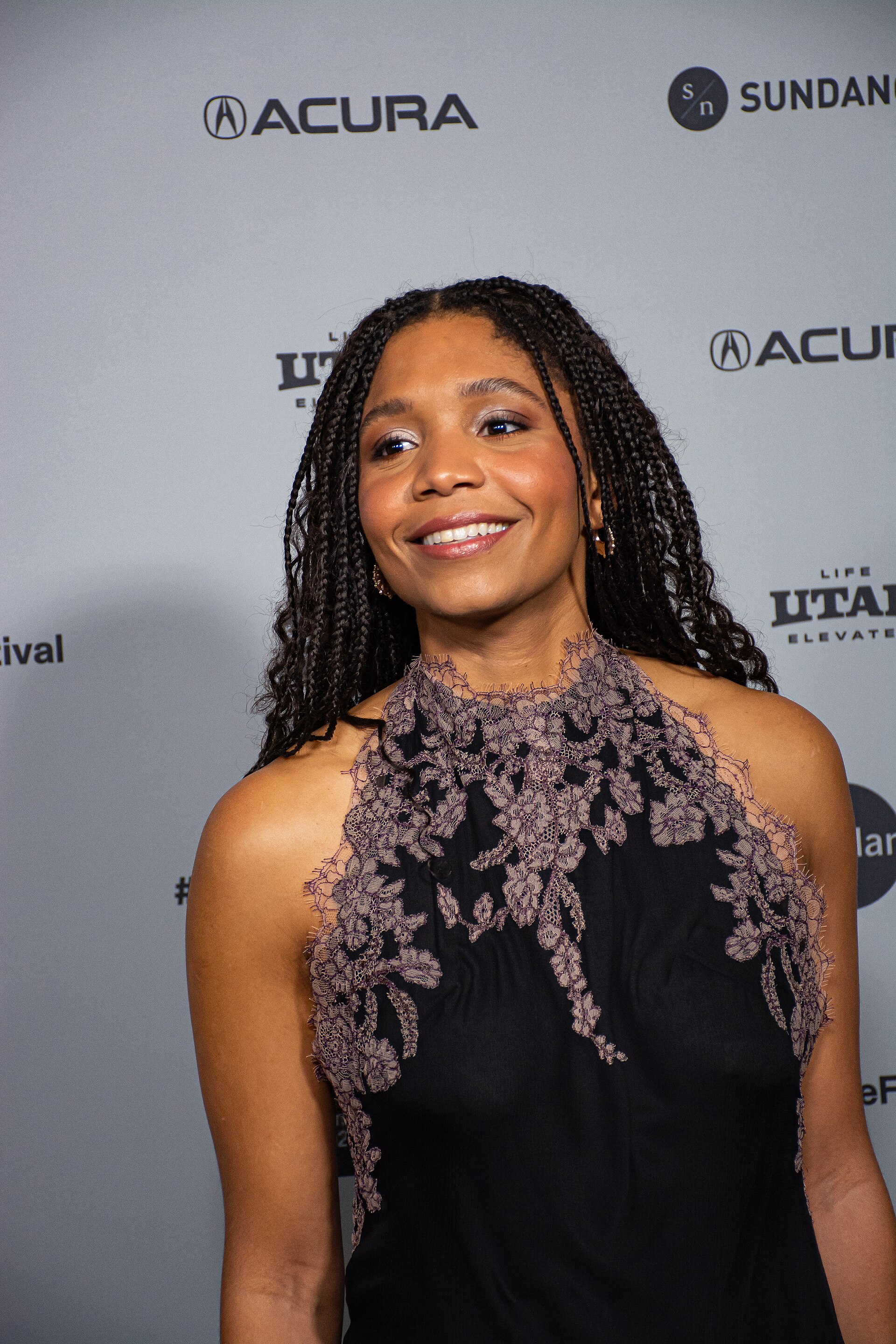 Olive Nwosu, Writer, Director, at the 2026 Sundance Film Festival for the movie LADY.