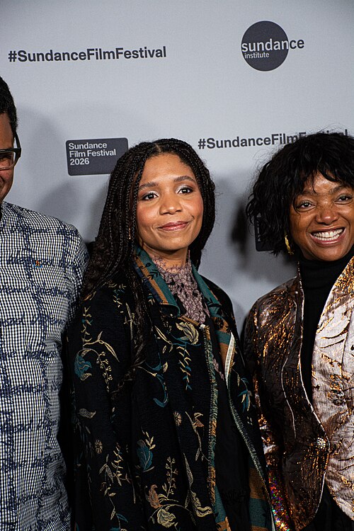 Olive Nwosu, at the 2026 Sundance Film Festival for the movie LADY.