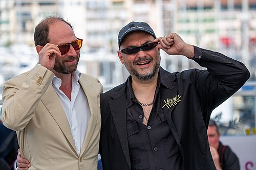 Kirill Serebrennikov at 2025 Cannes Photocall for Das Verschwinden des Josef Mengele