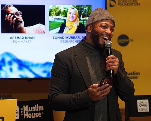 Omar Regan at Muslim House, Sundance, Park City UT. Jan 26, 2026