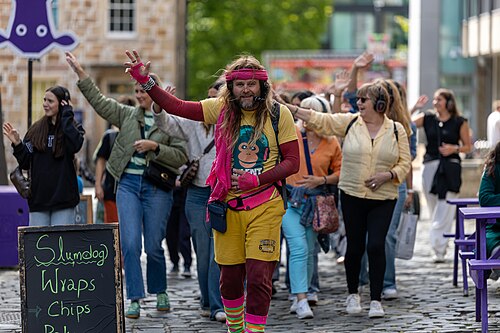 The vibe in the streets at the 2025 Edinburgh Festival Fringe.
